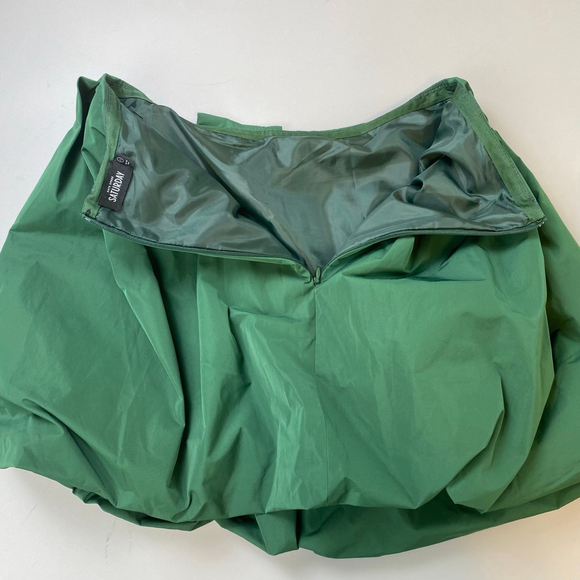 Kate Spade Saturday Green Mini Skirt Women’s 4 Bubble Pockets Fairycore Party - Picture 5 of 13
